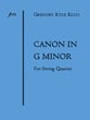 Canon in G minor P.O.D. cover